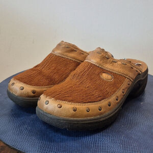 Romika Brown Moccasins Leather Slip-On Comfort (#1687) Vintage Calfhide Sz.7